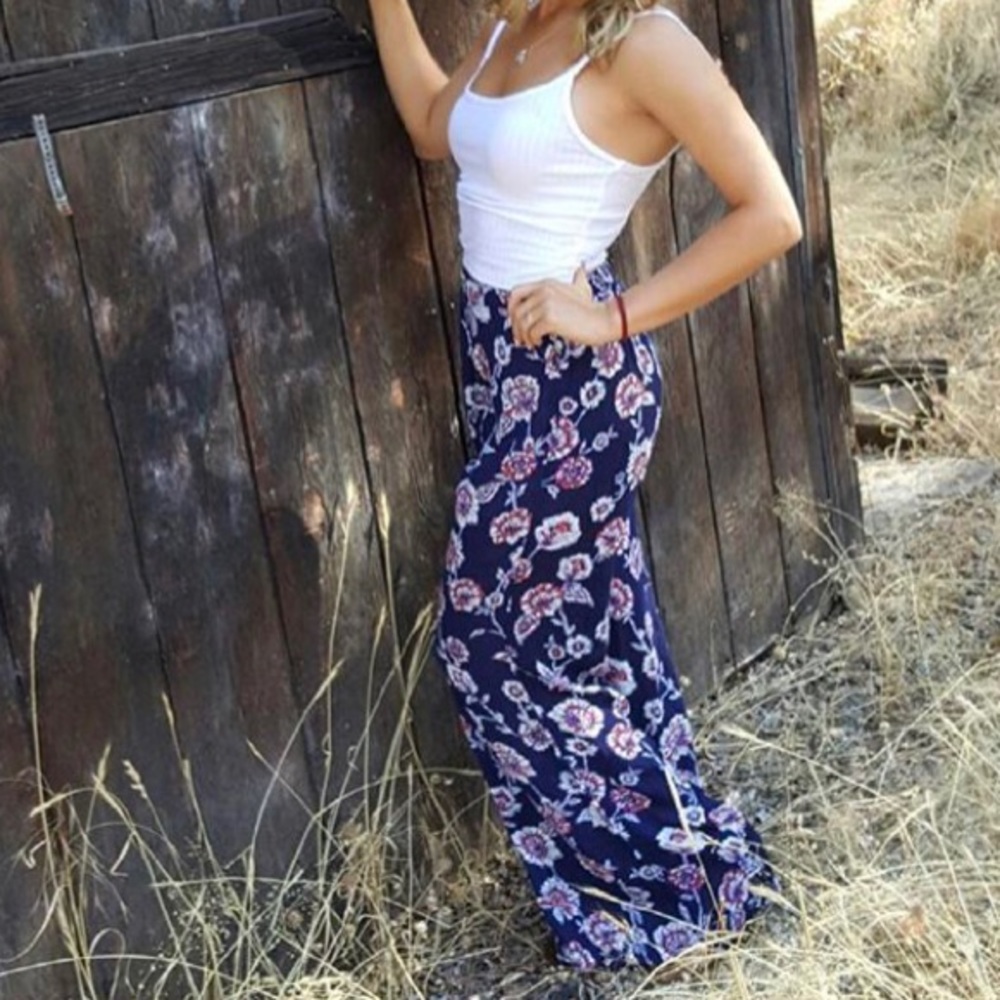 Floral pants